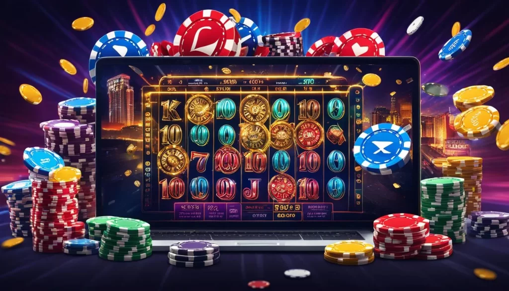 Tiền thưởng chào mừng cho người chơi slot mới với biểu tượng tiền vàng